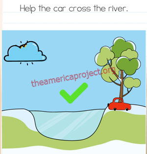 Brain Test Level 111 Help the car cross the river in 2023
