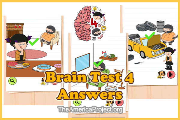 Brain Test Level 4 Answers • Game Solver